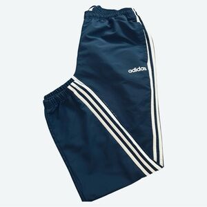 Adidas Blue and White with Classic Stripes Mens size Large